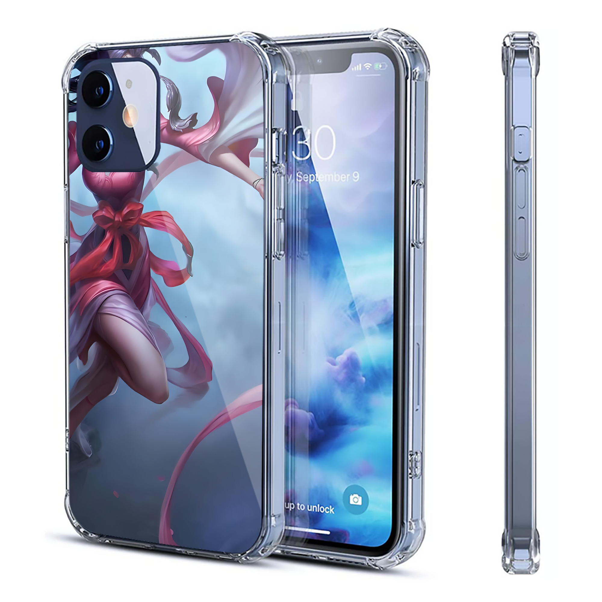 （画像用） リーグ・オブ・レジェンド League of Legends LOL 【iPhone 12シリーズ対応】透明スマホケース（クリアソフトケース）